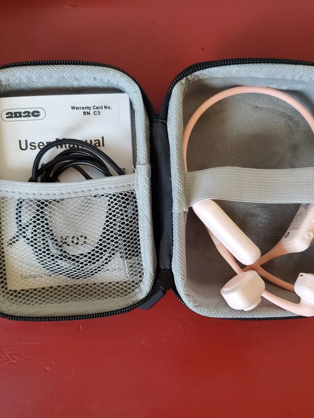 LK02 Open-Ear Wireless Headphone - Black